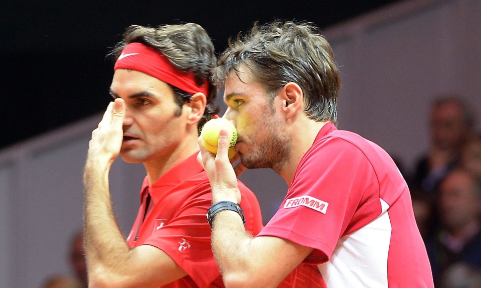 Rogeris Federeris ir Stanas Wawrinka