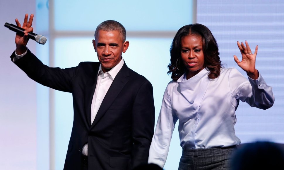 Barackas ir Michelle Obamos