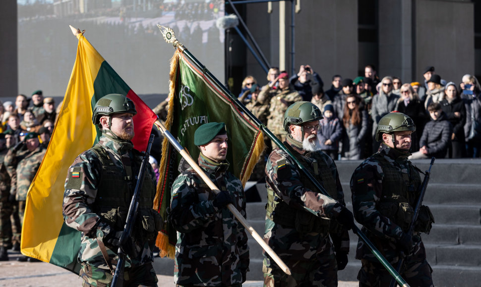 Lietuvos šaulių sąjungos narių priesaikos ceremonija