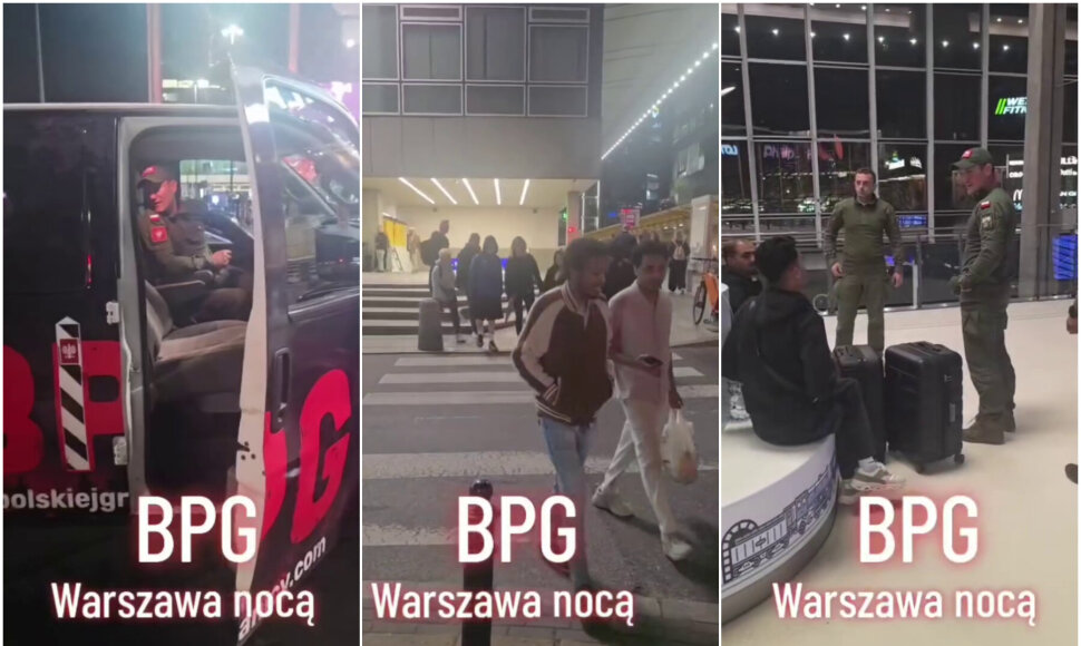 Pseudopatruliai Varšuvoje