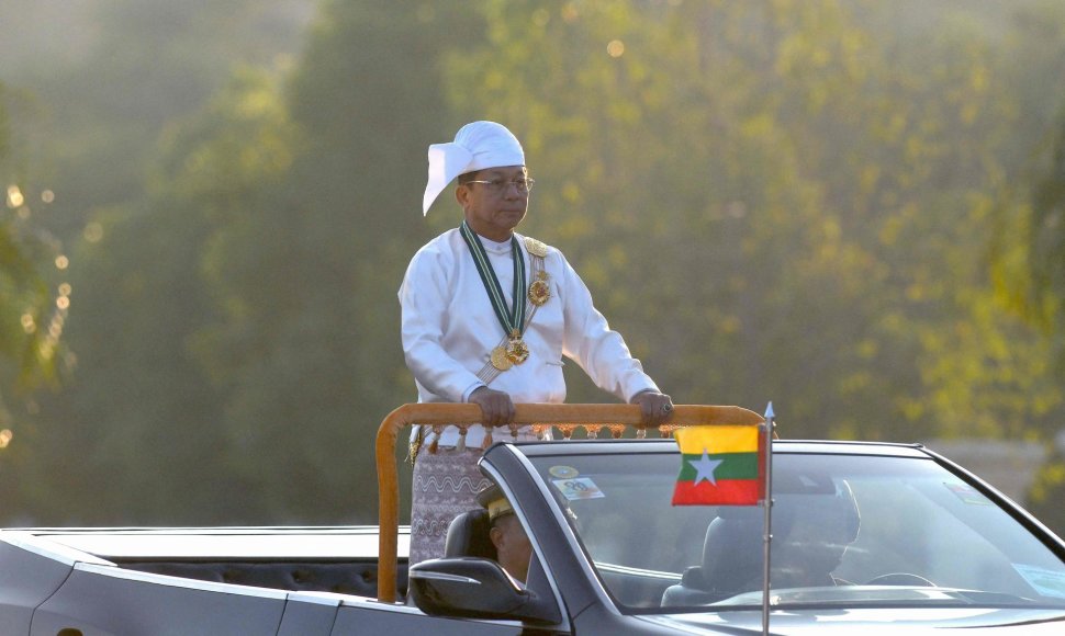 Mianmaro chuntos lyderis Min Aung Hlaingas