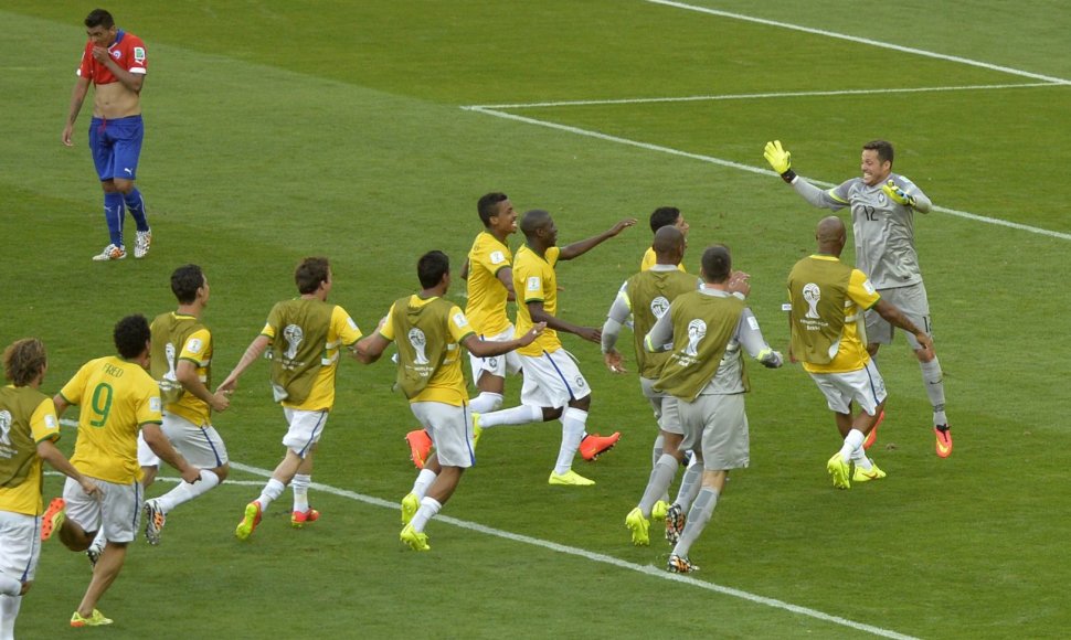 Brazilijos pergalė prieš Čilę