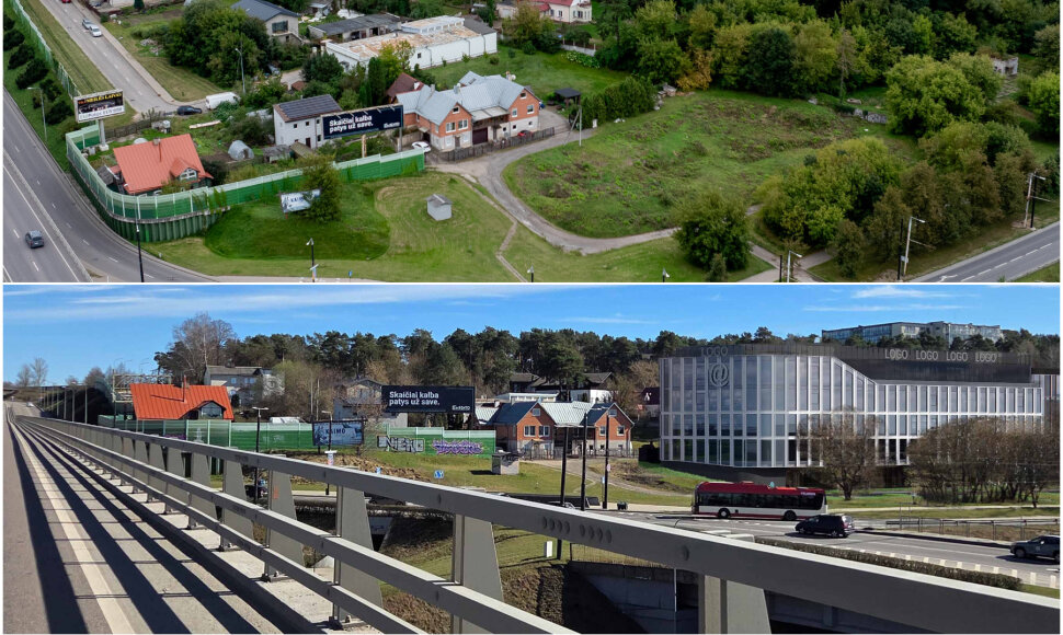 Vilniaus Savanorių pr. atsiras naujas pastatas, kuriuo nepatenkinti kaimynai