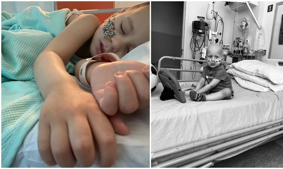 Adamas susidūrė su neuroblastoma, o gydymui reikalingi šimtai tūkstančių