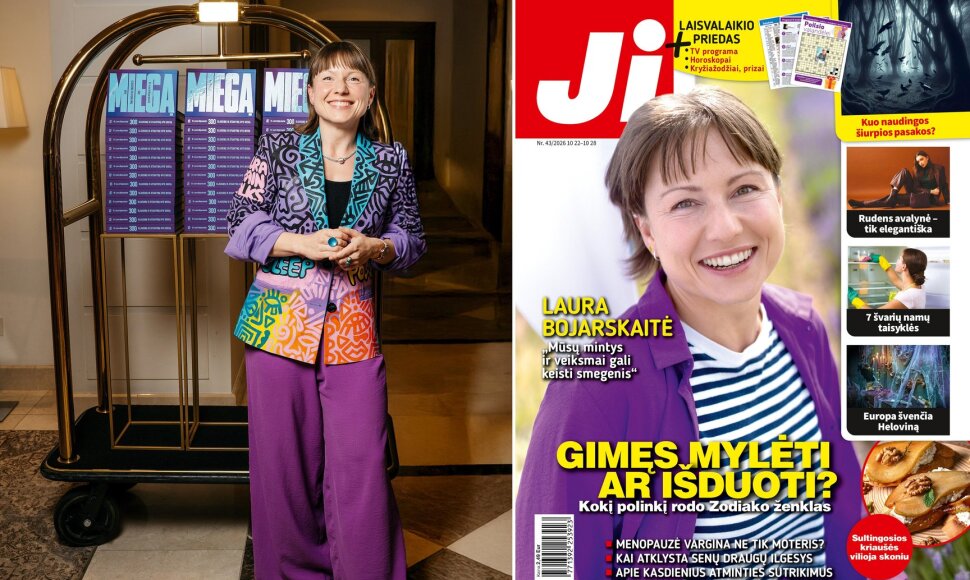 Laura Bojarskaitė / žurnalo „Ji“ Nr. 43 viršelis