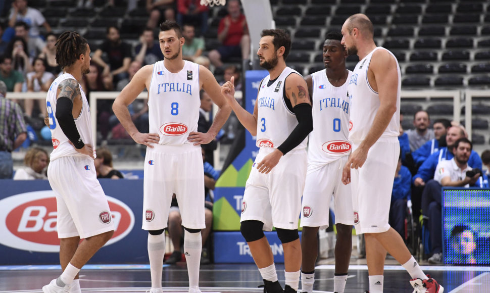 Italijos krepšininkai patyrė netikėtą nesėkmę
