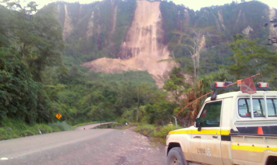 Žemės drebėjimo Papua Naujojoje Gvinėjoje padariniai