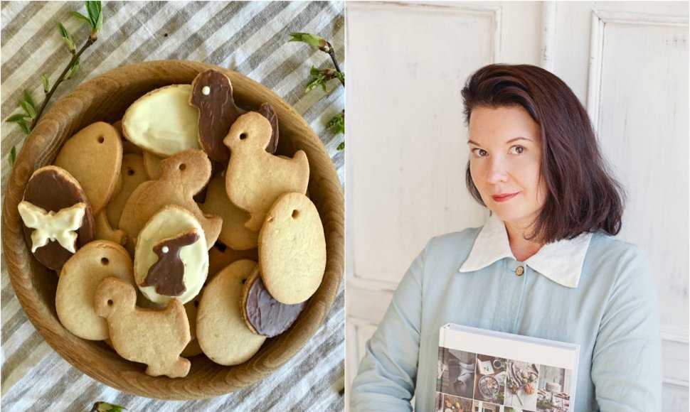 Renata Ničajienė ir jos kepti sausainiai