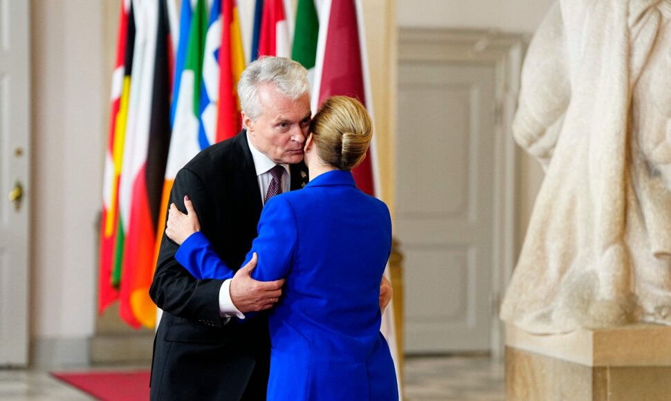 Gitanas Nausėda atvyksta į Europos Vadovų Tarybos susitikimą / MADS CLAUS RASMUSSEN / AFP