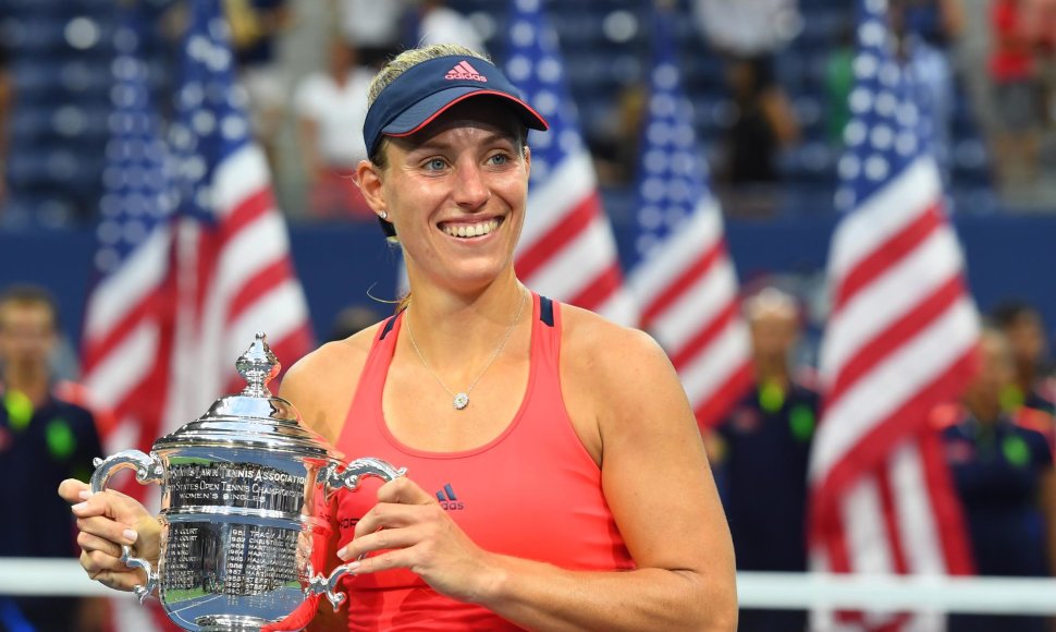 „US Open“ čempionato finalas: Angelique Kerber – Karolina Pliškova