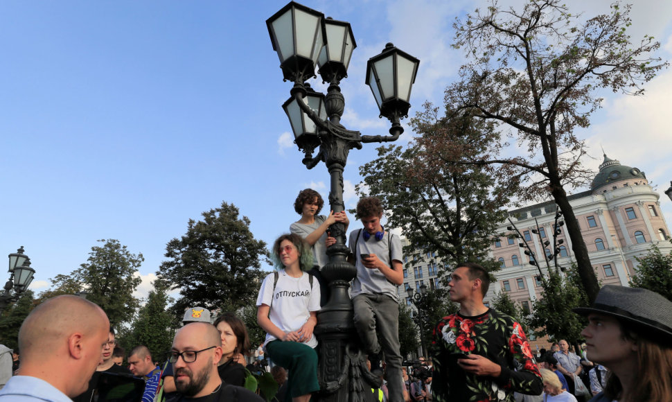 Protestas Maskvoje