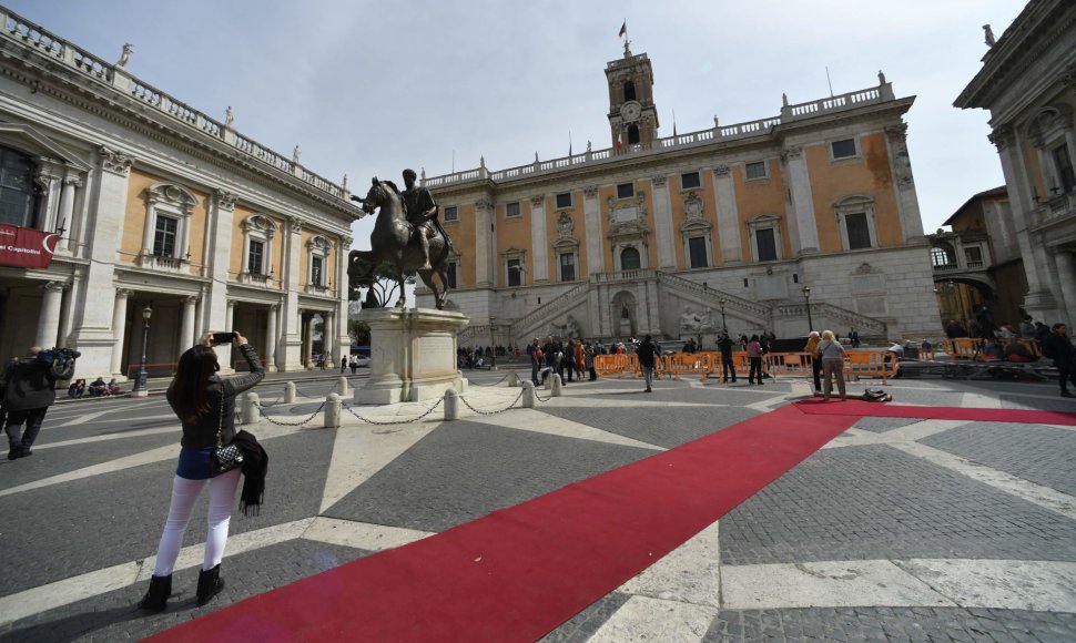 Roma ruošiasi priimti jubiliejinį ES viršūnių susitikimą