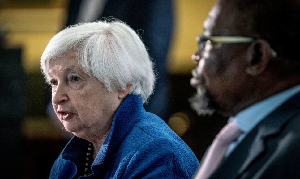 JAV iždo sekretorė Janet Yellen