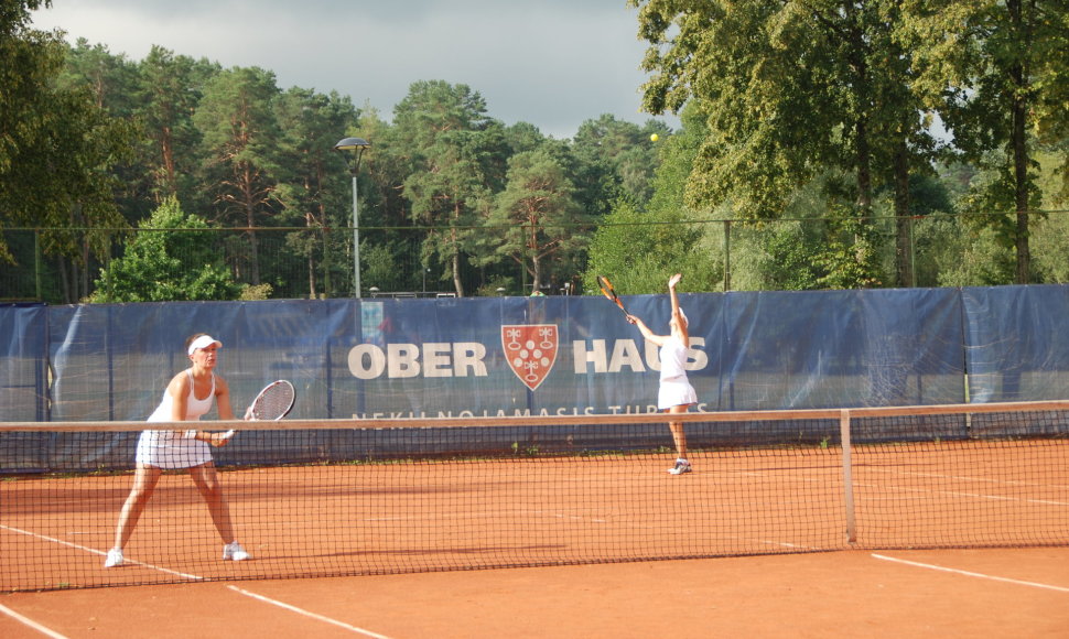 „Grand SPA Lietuva“ teniso turnyro akimirka