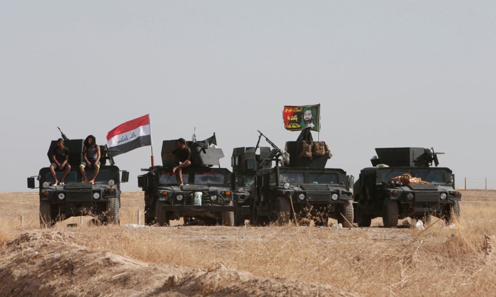 Irako pajėgos artėja prie Mosulo