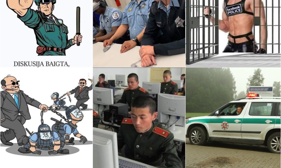 Virtualios policijos padalinys iškart sulaukė reakcijų iš visuomenės, dalis nuomonių išreikšta tokių iliustracijų forma.