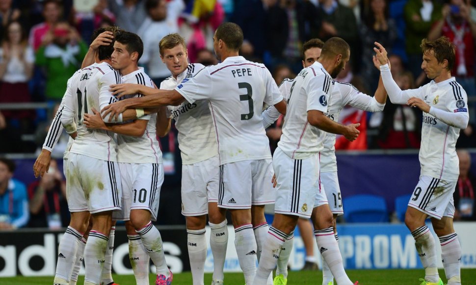 Madrido „Real“ pergalė Supertaurės rungtynėse