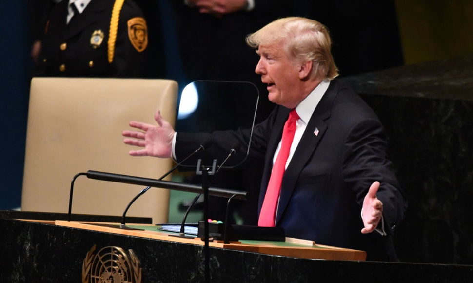 Donaldas Trumpas JT Generalinėje Asamblėjosje