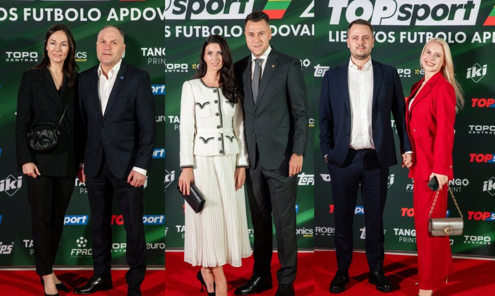 Lietuvos futbolo apdovanojimų svečiai