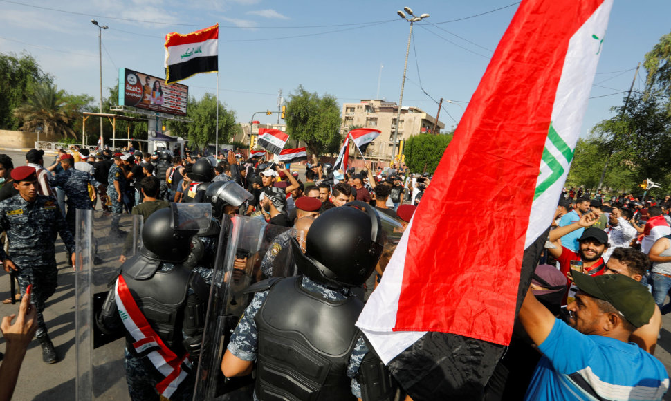 Antivyriausybiniai protestai Bagdade