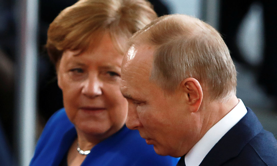 Angela Merkel, Vladimiras Putinas