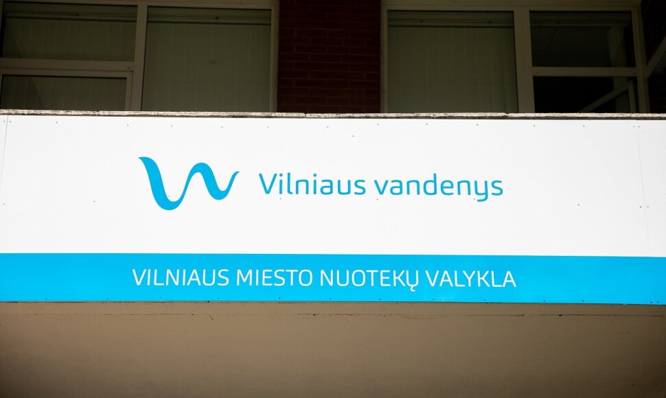 Vilniaus nuotekų valyklos rekonstrukcijos darbų pradžią / Julius Kalinskas/BNS nuotr.