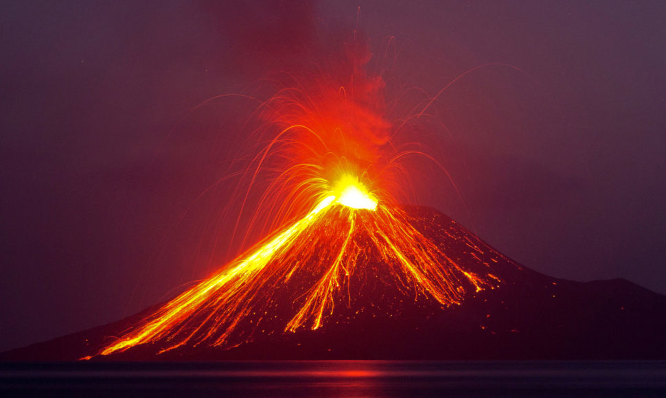 Vulkaninė sala Anak Krakatau