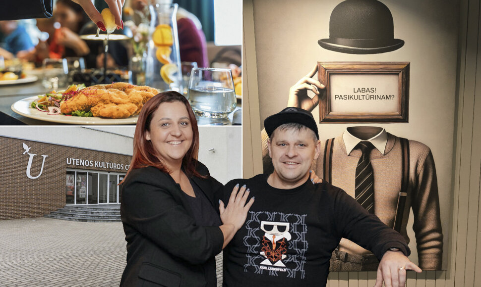 Mėsinę valdžiusi sutuoktinių pora Utenoje atidarė kavinę