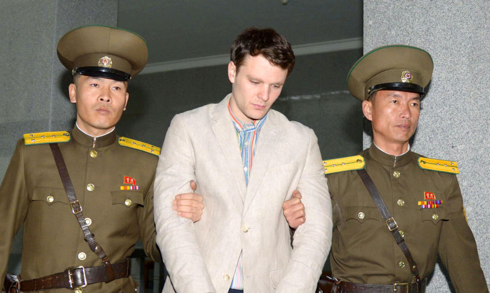 Otto Warmbier Šiaurės Korėjoje