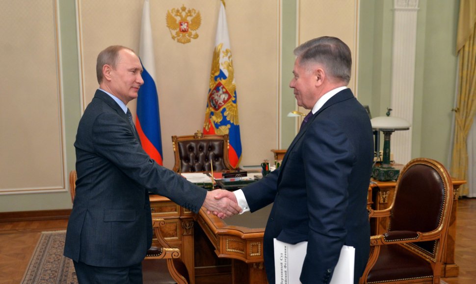 Vladimiras Putinas susitiko su teisėju Viačeslavu Lebedevu