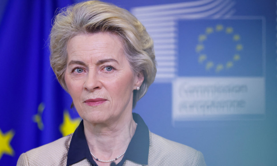 Europos Komisijos pirmininkė Ursula von der Leyen