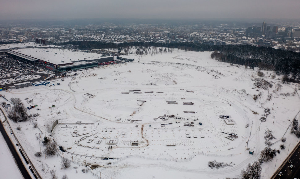 Sustabdytos Nacionalinio stadiono statybos