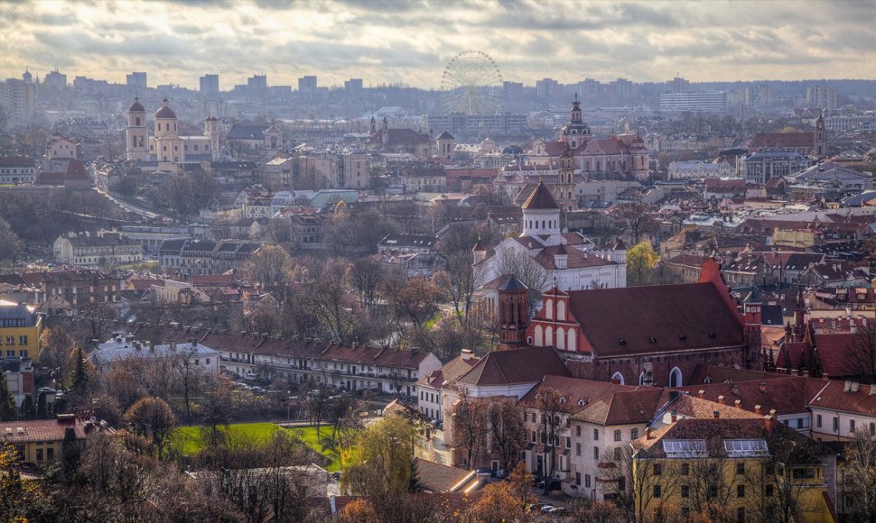Vizualizacija, kaip atrodys apžvalgos ratas Vilniuje