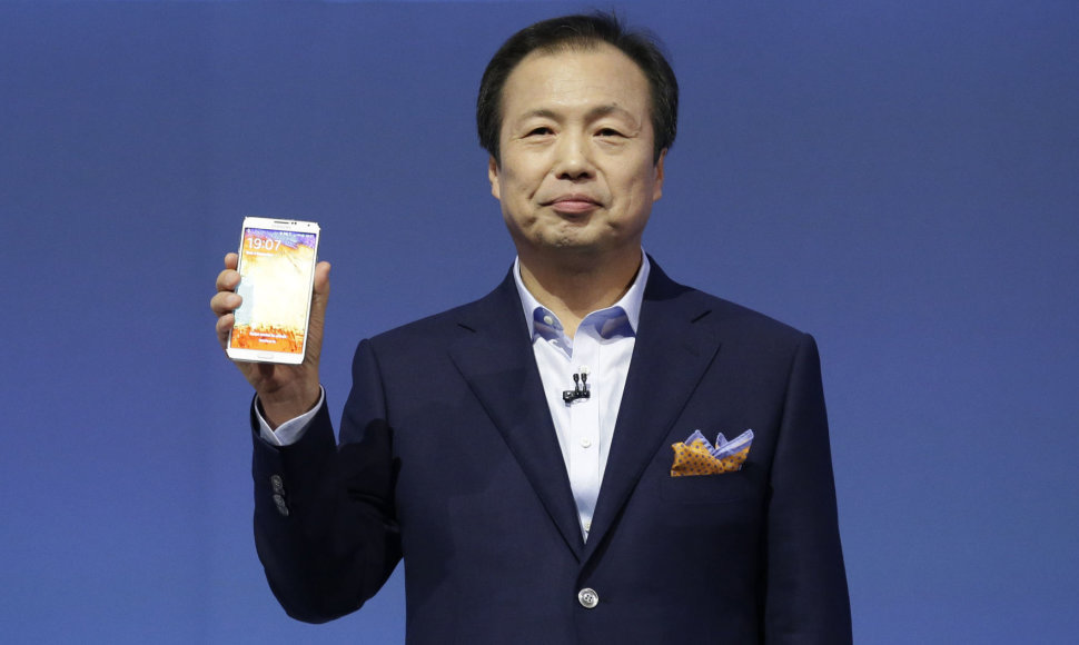 J. K. Shin rankose – „Samsung Galaxy Note 3“