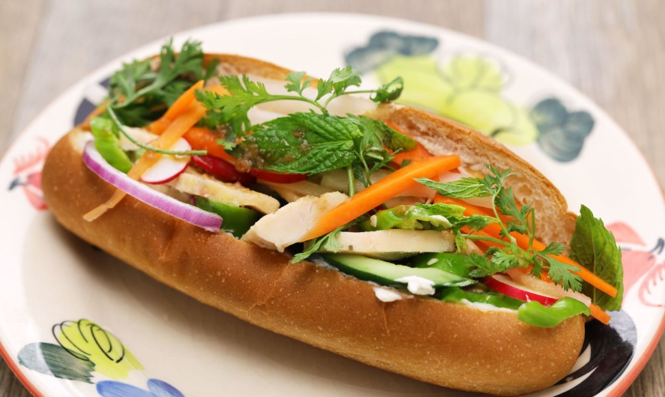 Vietnamietiški sumuštiniai „banh mi“