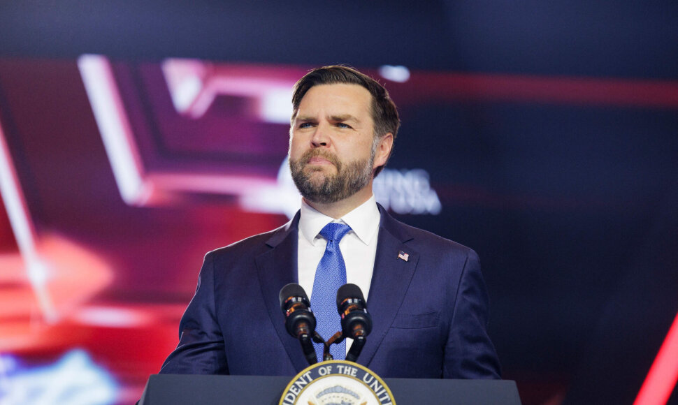 J. D. Vance'as / CAYLO SEALS / Getty Images via AFP