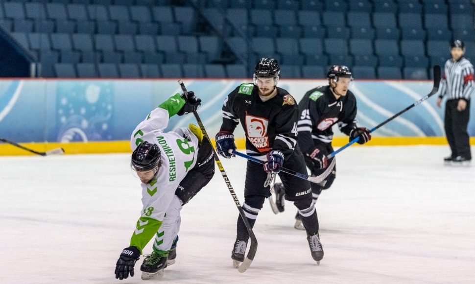 „Hockey Punks“ Vilniuje įveikė „Kaunas Hockey“ klubą.