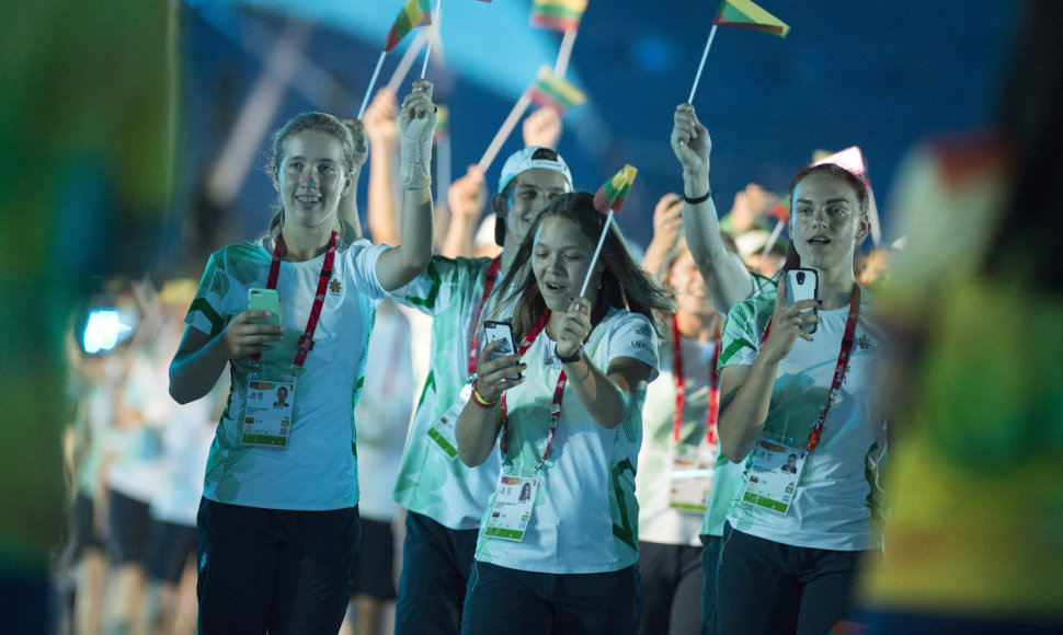 Europos jaunimo olimpinio festivalio atidarymas