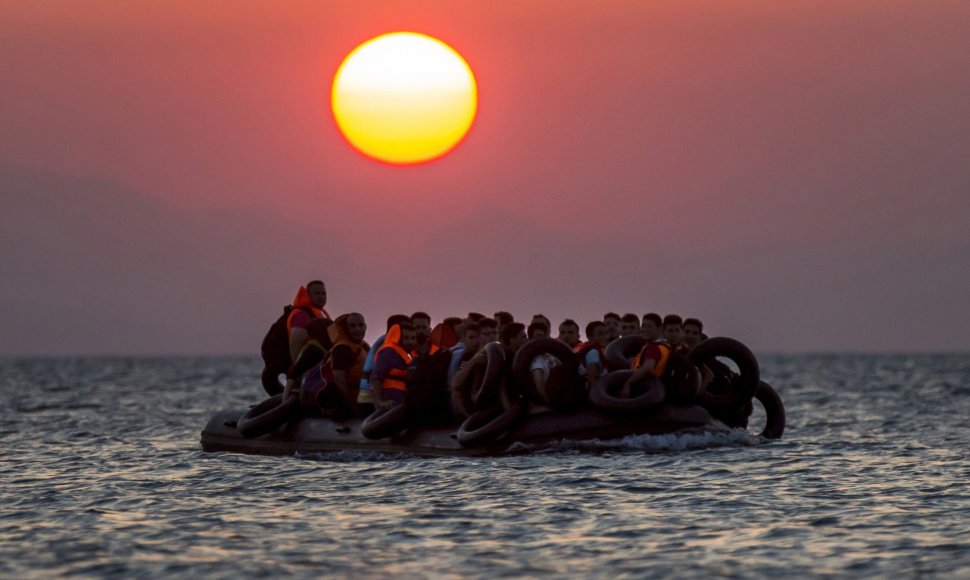 Migrantai bando pasiekti Europą