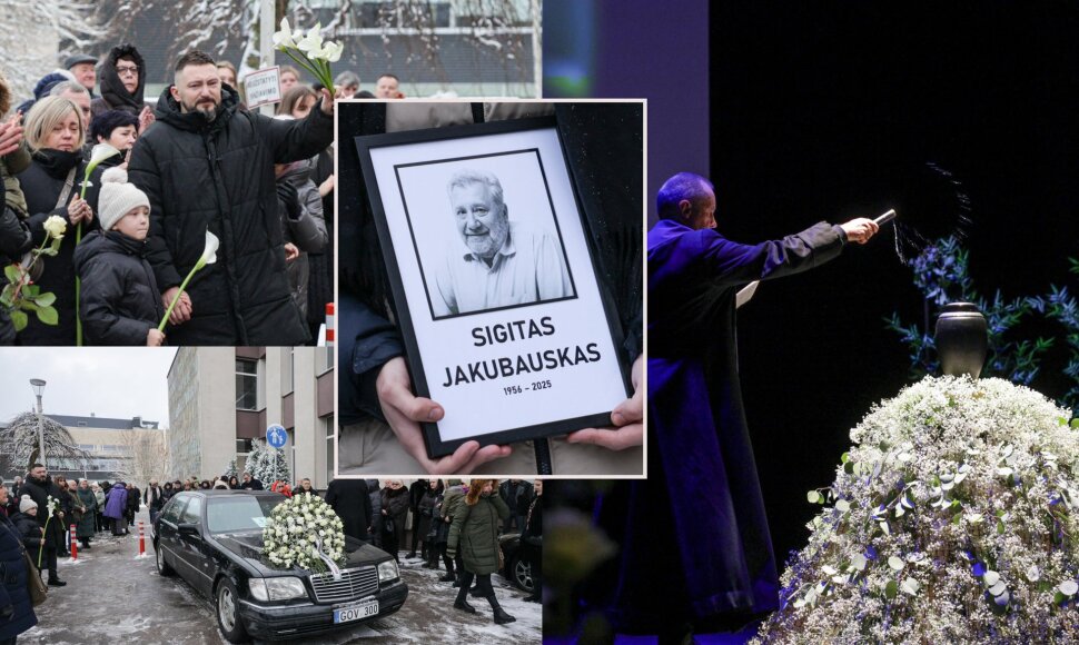 Į paskutiniąją kelionę i&scaron;lydimas aktorius Sigitas Jakubauskas