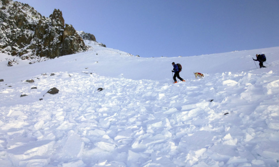 Dvigubą tragediją nulėmė sniego lavina Montanoje