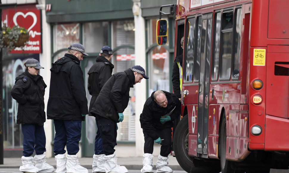 Teroristinio išpuolio Londone vietoje