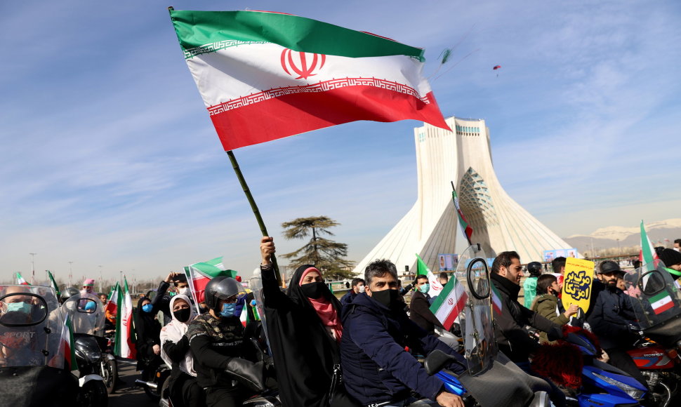 Irane minimos 42-osios Islamo revoliucijos metinės