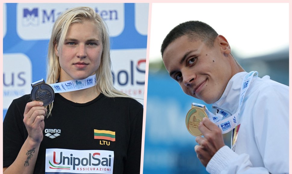 Rūta Meilutytė ir Davidas Popoviči