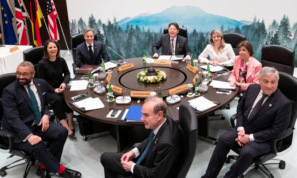 G-7 užsienio reikalų ministrai Japonijoje