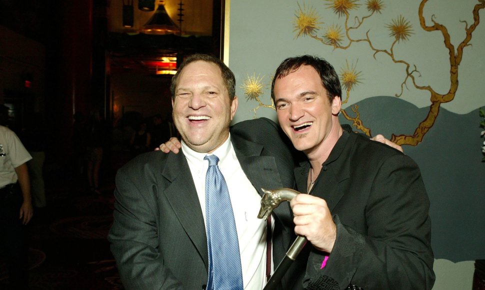 Harvey Weinsteinas ir Quentinas Tarantino 2003 metais