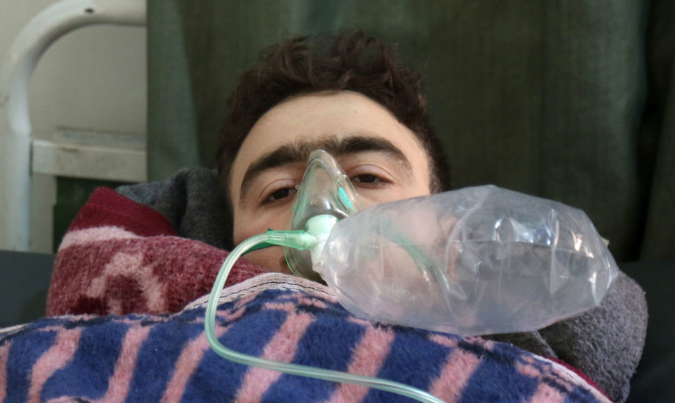Cheminio ginklo ataka Sirijoje