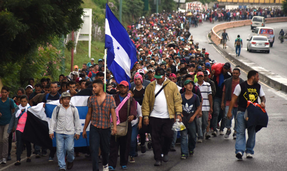 Migrantai iš Hondūro