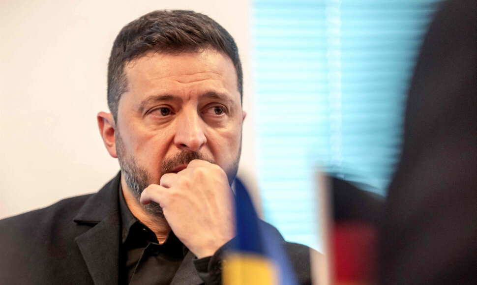 Volodymyras Zelenskis / MICHAEL KAPPELER / AFP