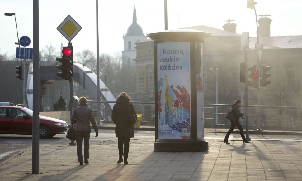 Kauno Kalėdų plakatas